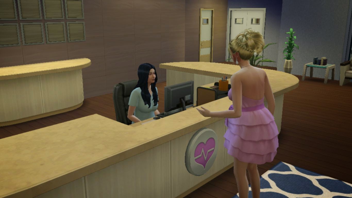 Sims 4 Gameplay with Jordan FamilyLaura Having Baby At The Hospital
